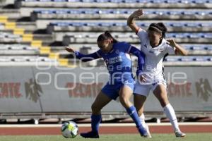 FUTBOL FEMENIL . LOBOS VS CRUZ AZUL