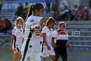 FUTBOL FEMENIL . LOBOS VS CRUZ AZUL