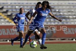 FUTBOL FEMENIL . LOBOS VS CRUZ AZUL