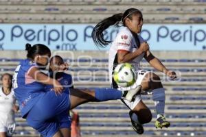 FUTBOL FEMENIL . LOBOS VS CRUZ AZUL