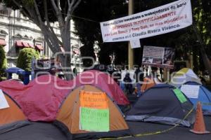 PLANTÓN DESPEDIDOS AYUNTAMIENTO