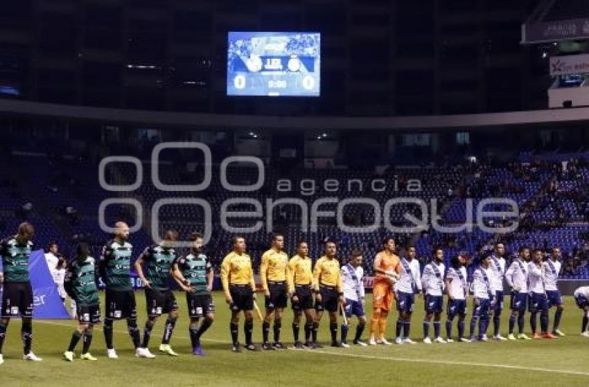 FÚTBOL . CLUB PUEBLA VS SANTOS