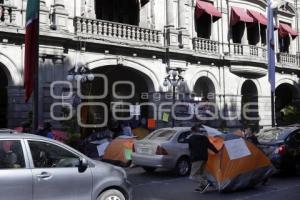 PLANTÓN DESPEDIDOS AYUNTAMIENTO