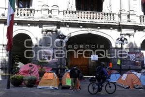 PLANTÓN DESPEDIDOS AYUNTAMIENTO