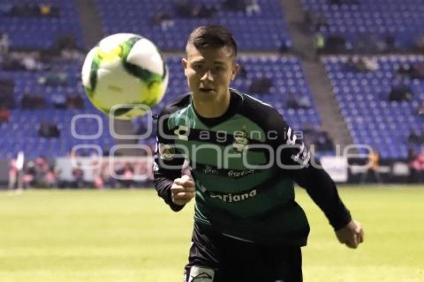 FÚTBOL . CLUB PUEBLA VS SANTOS