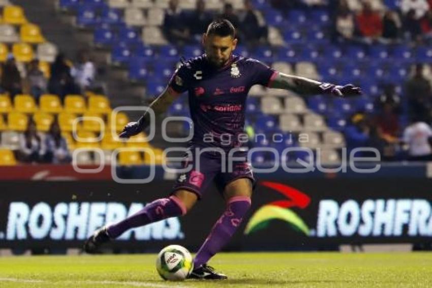 FÚTBOL . CLUB PUEBLA VS SANTOS