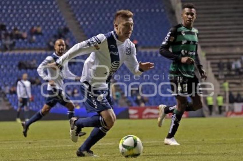 FÚTBOL . CLUB PUEBLA VS SANTOS