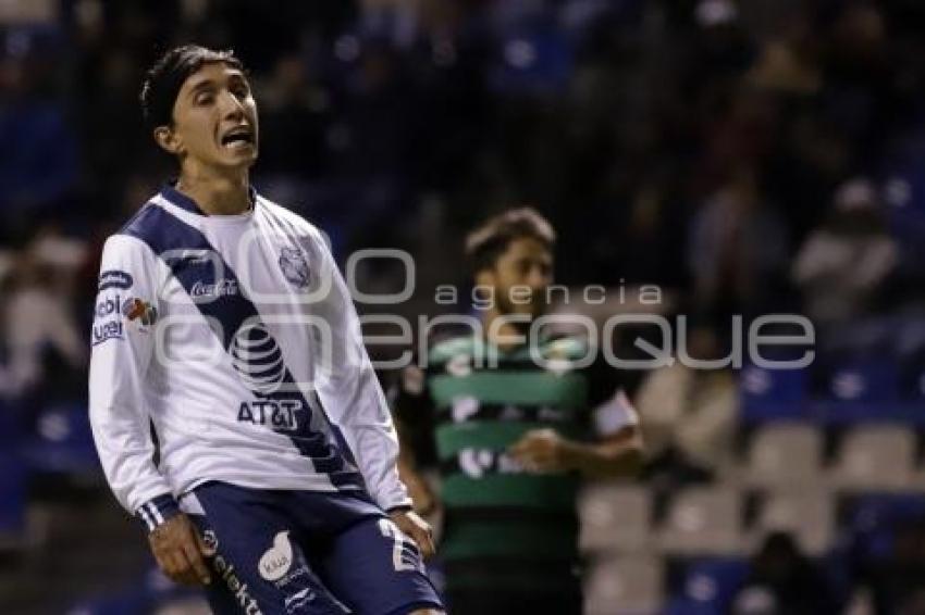 FÚTBOL . CLUB PUEBLA VS SANTOS