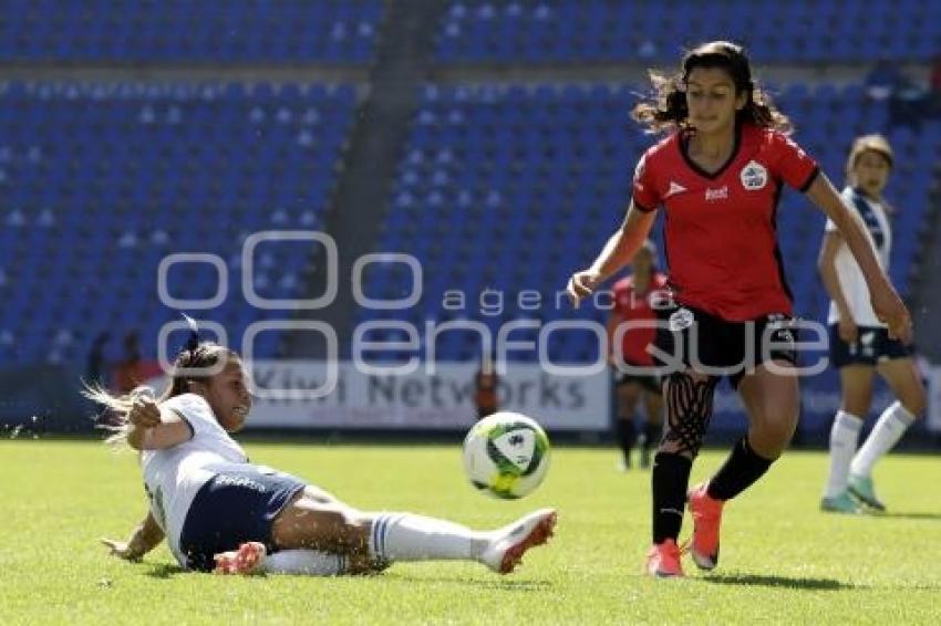 FUTBOL FEMENIL . PUEBLA VS LOBOS