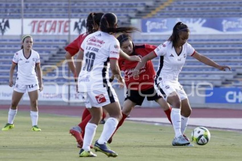 FUTBOL FEMENIL . LOBOS BUAP VS TIJUANA