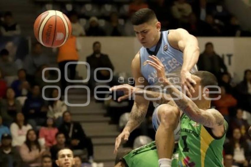 BASQUETBOL . ANGELES VS AGUACATEROS