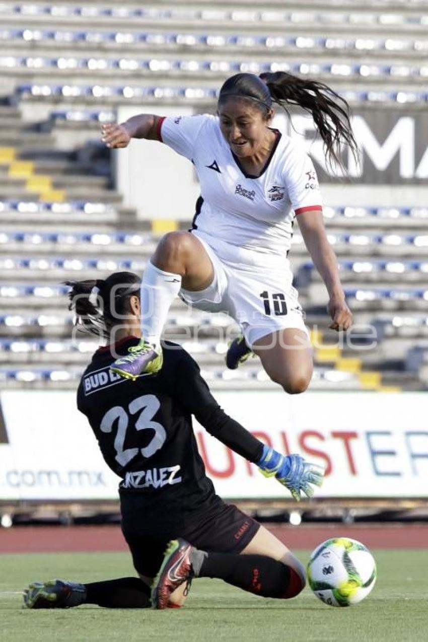 FUTBOL FEMENIL . LOBOS BUAP VS TIJUANA