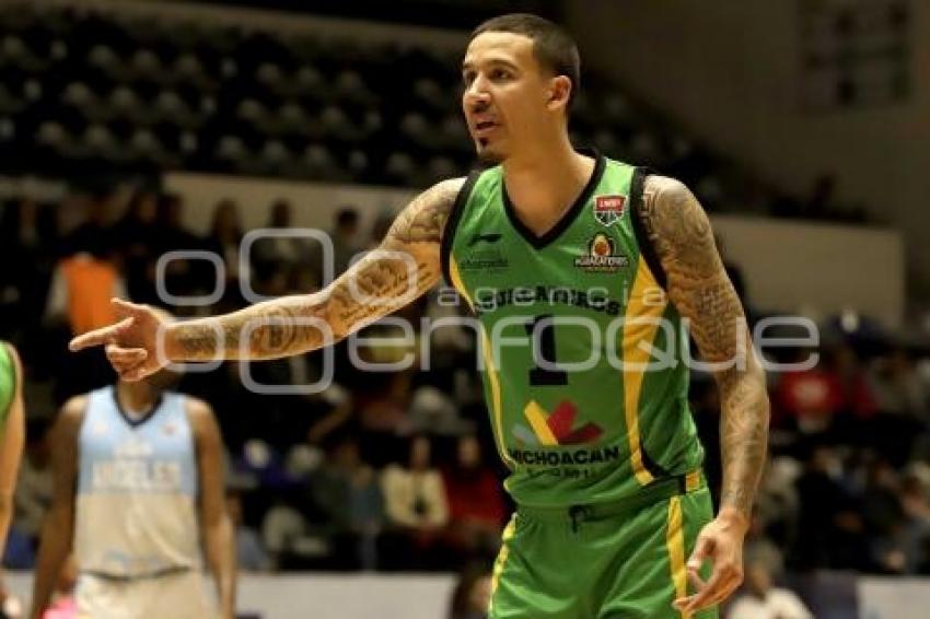 BASQUETBOL . ANGELES VS AGUACATEROS