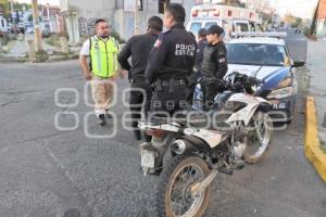 POLICÍA ATROPELLADO