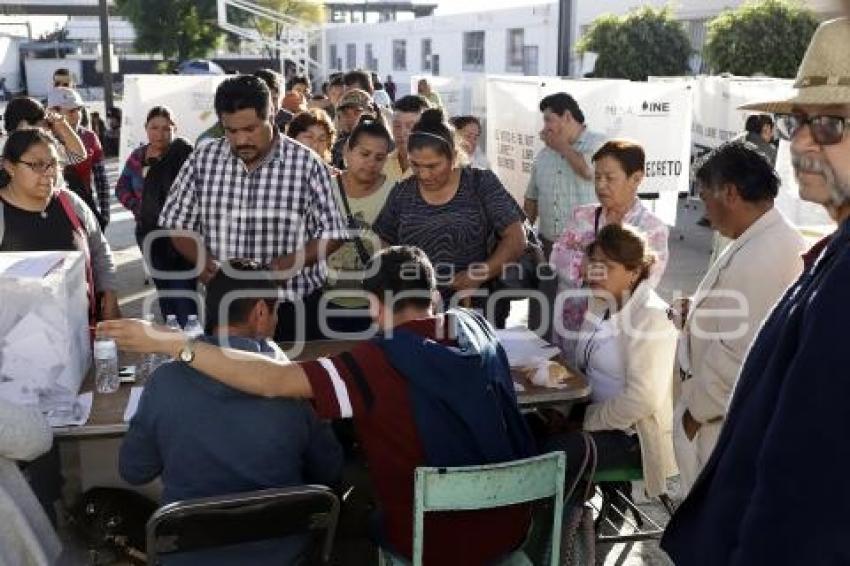 ELECCIONES . JUNTAS AUXILIARES