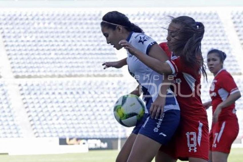 FÚTBOL FEMENIL . PUEBLA VS TOLUCA