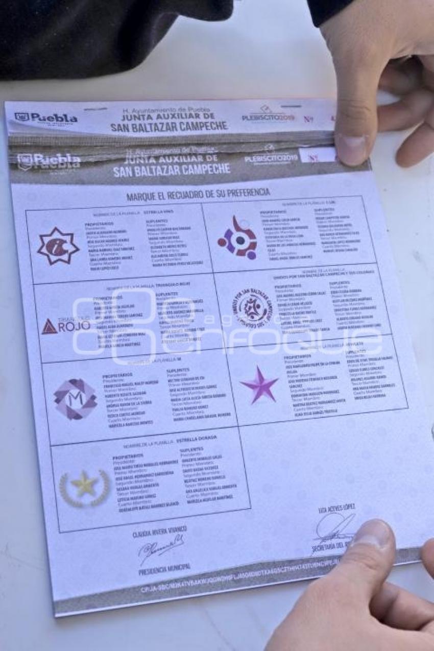 ELECCIONES . JUNTAS AUXILIARES