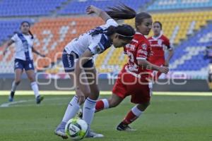 FÚTBOL FEMENIL . PUEBLA VS TOLUCA