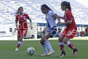 FÚTBOL FEMENIL . PUEBLA VS TOLUCA