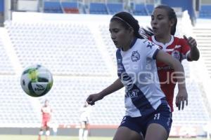 FÚTBOL FEMENIL . PUEBLA VS TOLUCA