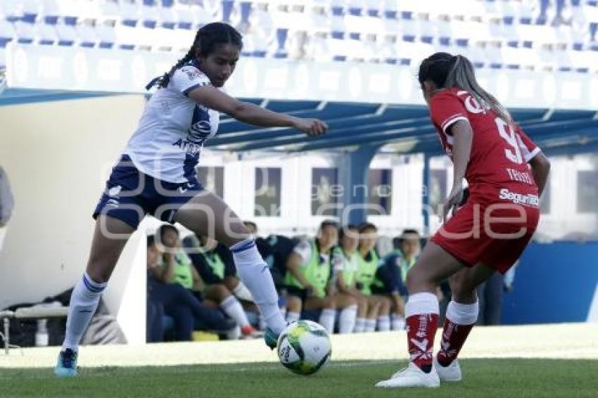FÚTBOL FEMENIL . PUEBLA VS TOLUCA
