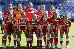 FÚTBOL FEMENIL . PUEBLA VS TOLUCA