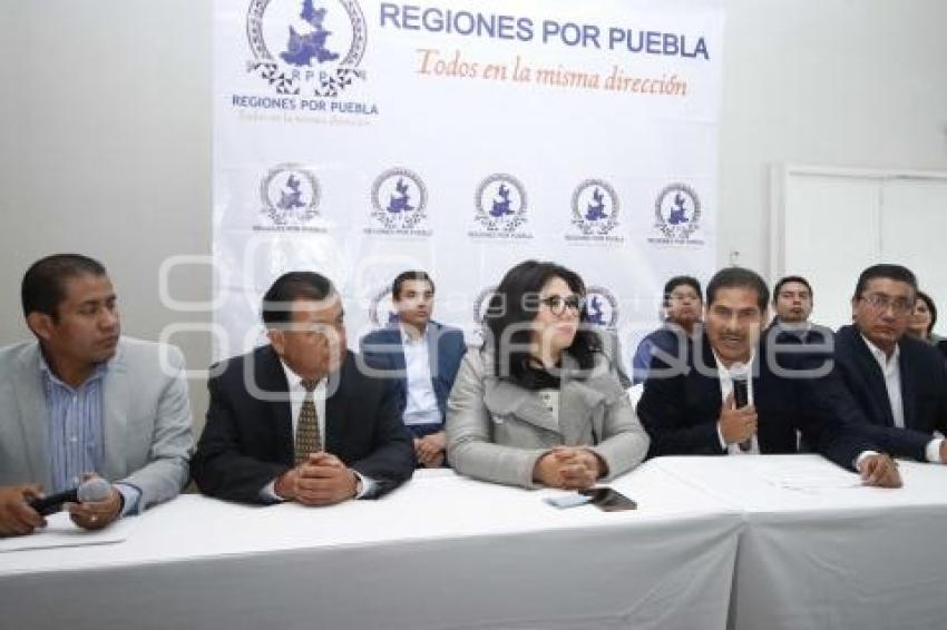 REGIONES POR PUEBLA