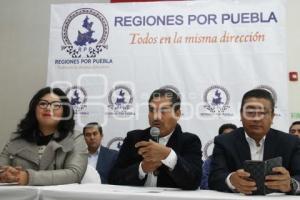 REGIONES POR PUEBLA