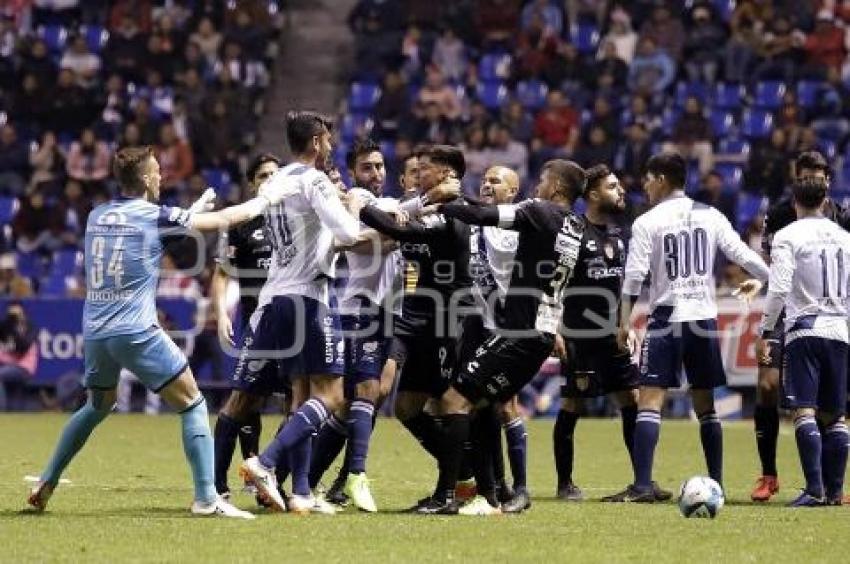 FUTBOL . CLUB PUEBLA VS NECAXA