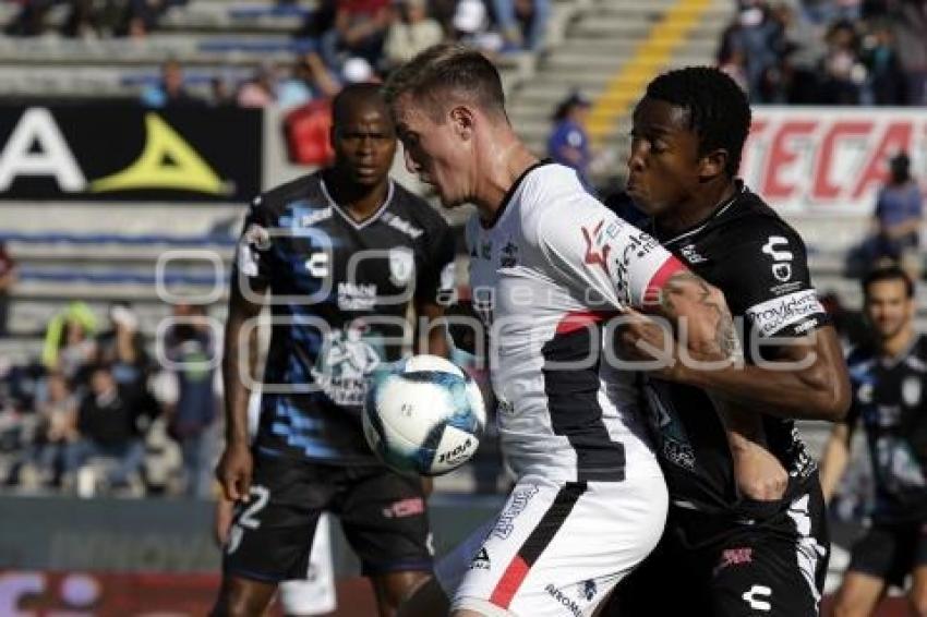 FUTBOL . PUEBLA VS TUZOS