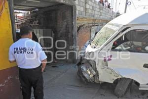 ACCIDENTE . TRANSPORTE PÚBLICO