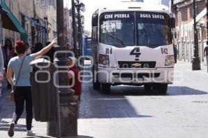 TRANSPORTE PÚBLICO . TARIFA