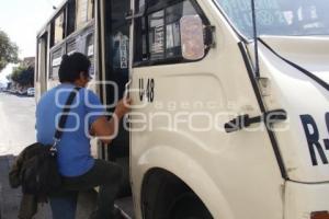 TRANSPORTE PÚBLICO . TARIFA