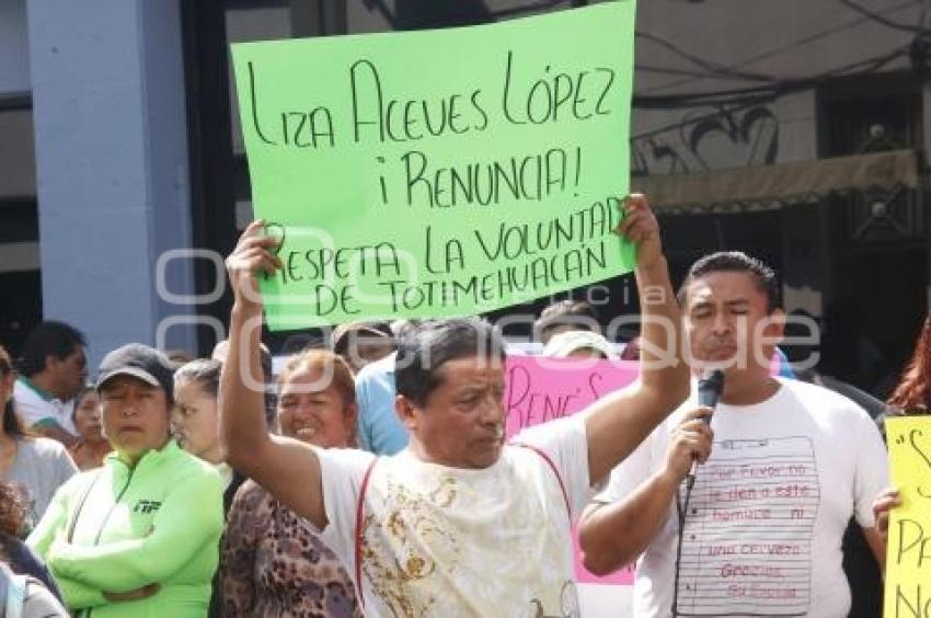 MANIFESTACIÓN SAN FRANCISCO TOTIMEHUACAN