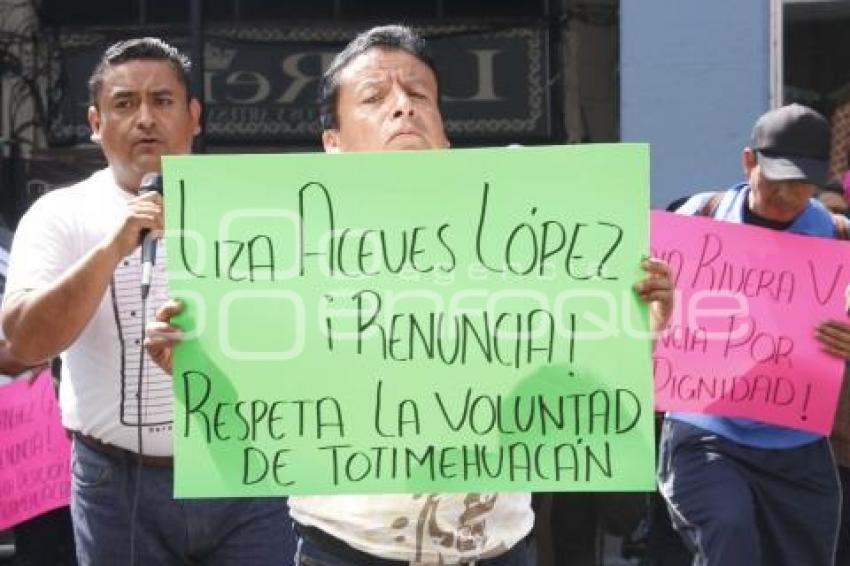 MANIFESTACIÓN SAN FRANCISCO TOTIMEHUACAN