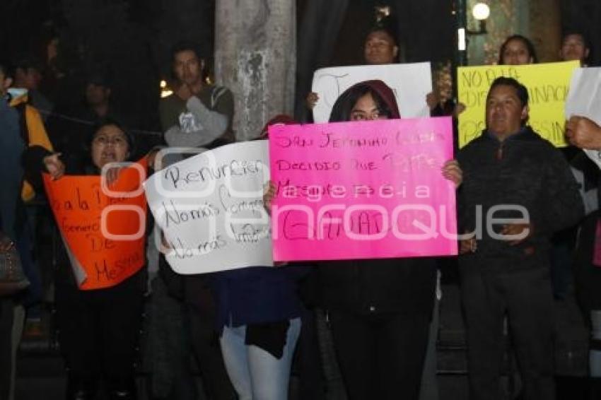 MANIFESTACIÓN SAN FRANCISCO TOTIMEHUCAN