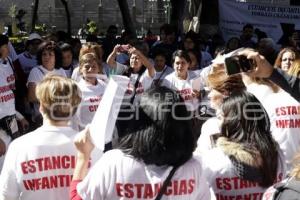 MANIFESTACIÓN ESTANCIAS INFANTILES