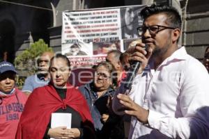 MANIFESTACIÓN SINDICATO BENITO JUÁREZ