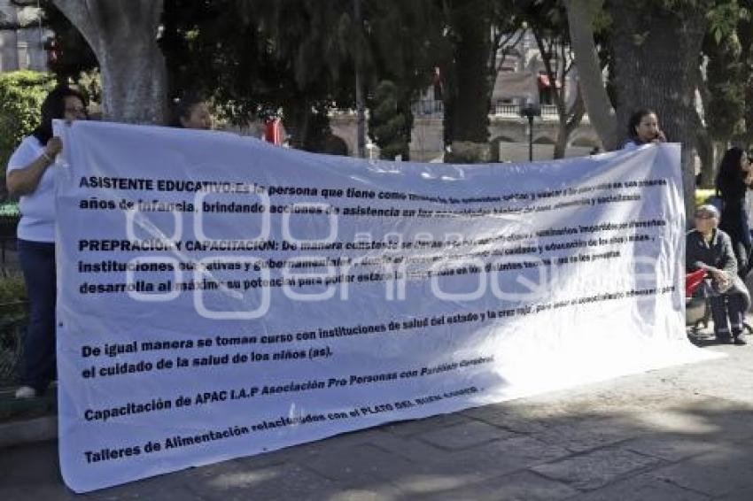 MANIFESTACIÓN ESTANCIAS INFANTILES