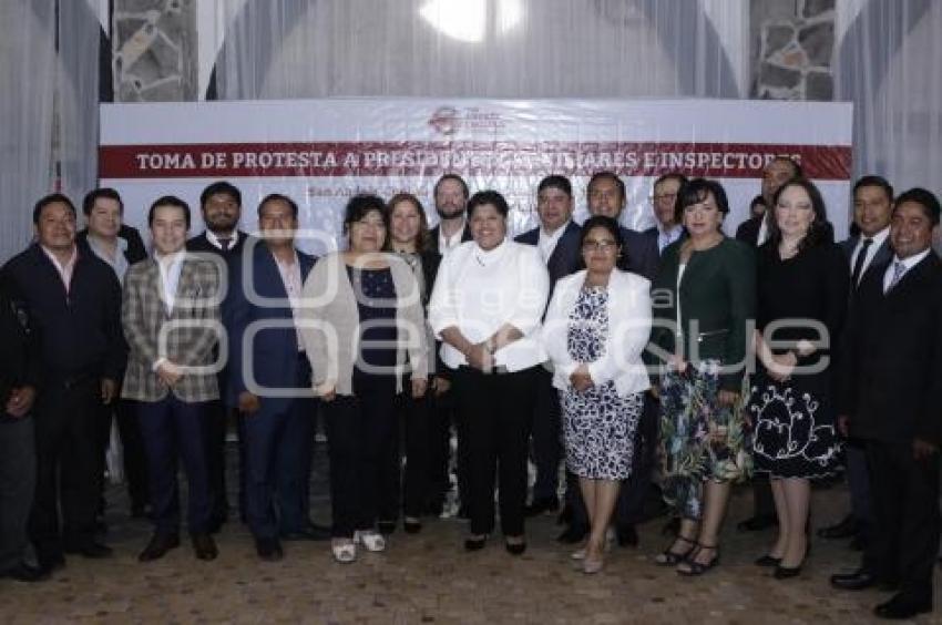 TOMA PROTESTA PRESIDENTES AUXILIARES