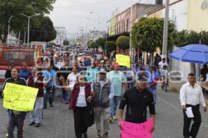MANIFESTACIÓN . HUEJOTZINGO