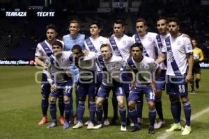 FÚTBOL . CLUB PUEBLA VS PACHUCA