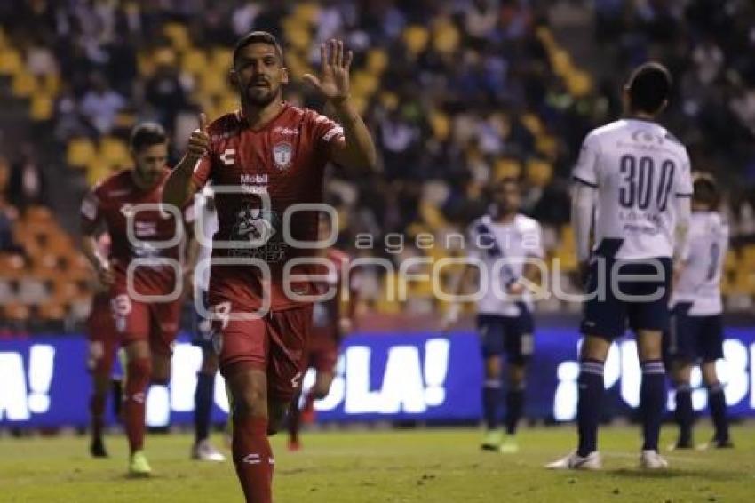FÚTBOL . CLUB PUEBLA VS PACHUCA