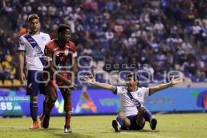 FÚTBOL . CLUB PUEBLA VS PACHUCA