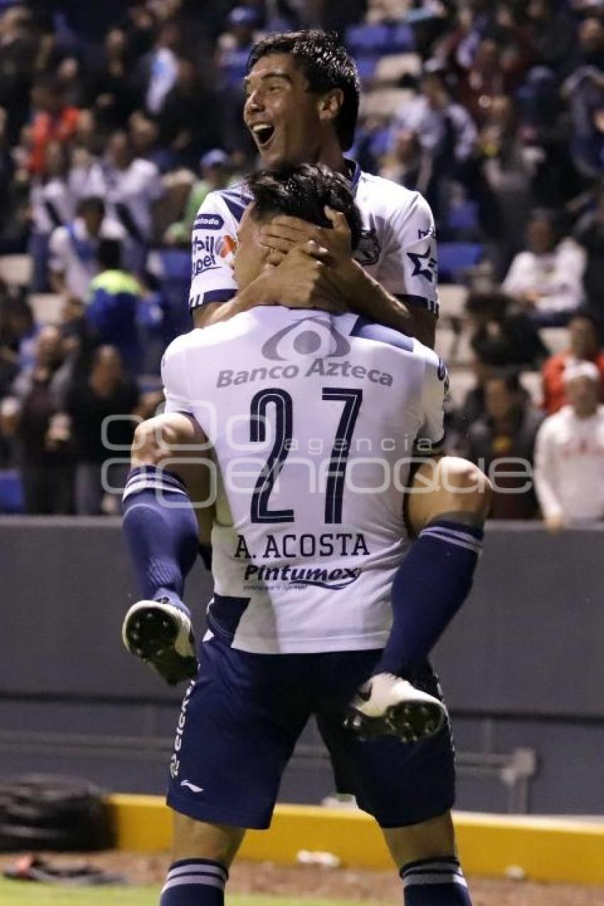 FÚTBOL . CLUB PUEBLA VS PACHUCA