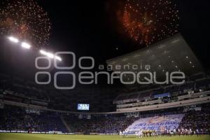 FÚTBOL . CLUB PUEBLA VS PACHUCA