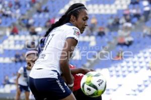 FÚTBOL FEMENIL . PUEBLA VS XOLOS