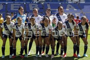 FÚTBOL FEMENIL . PUEBLA VS XOLOS