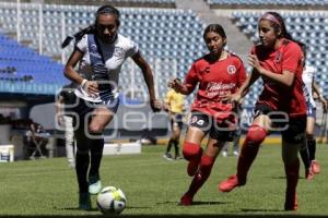 FÚTBOL FEMENIL . PUEBLA VS XOLOS