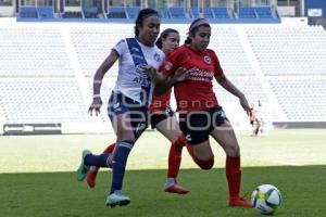 FÚTBOL FEMENIL . PUEBLA VS XOLOS